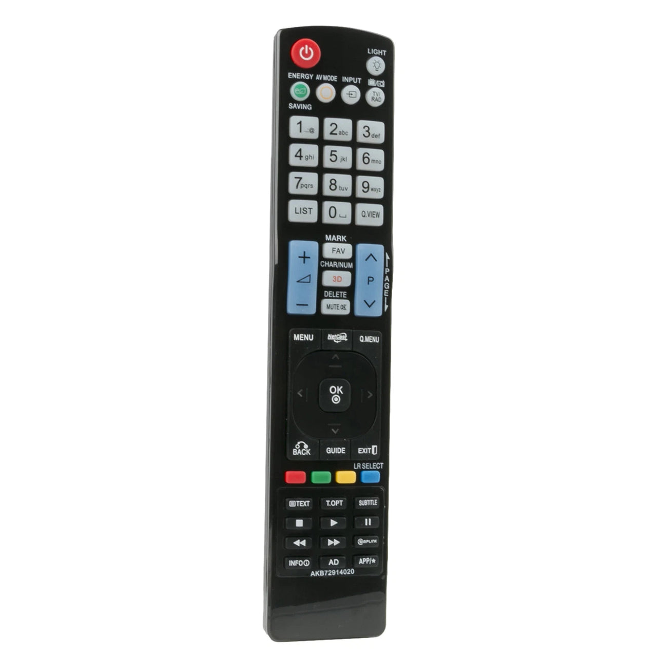 AKB72914020 Replacement Remote for LG Televisions