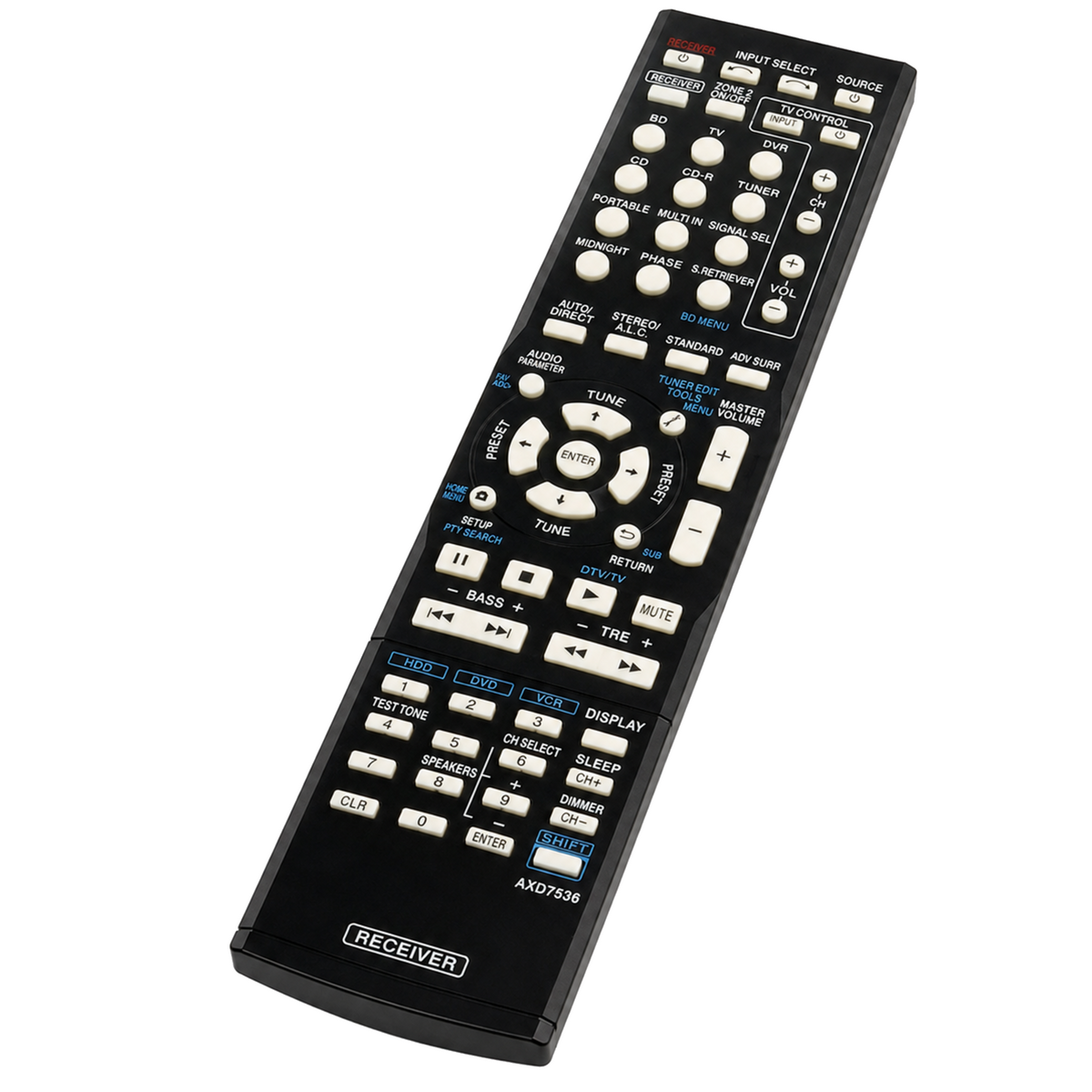 AXD7536 Replacement Remote for Pioneer AV Receivers