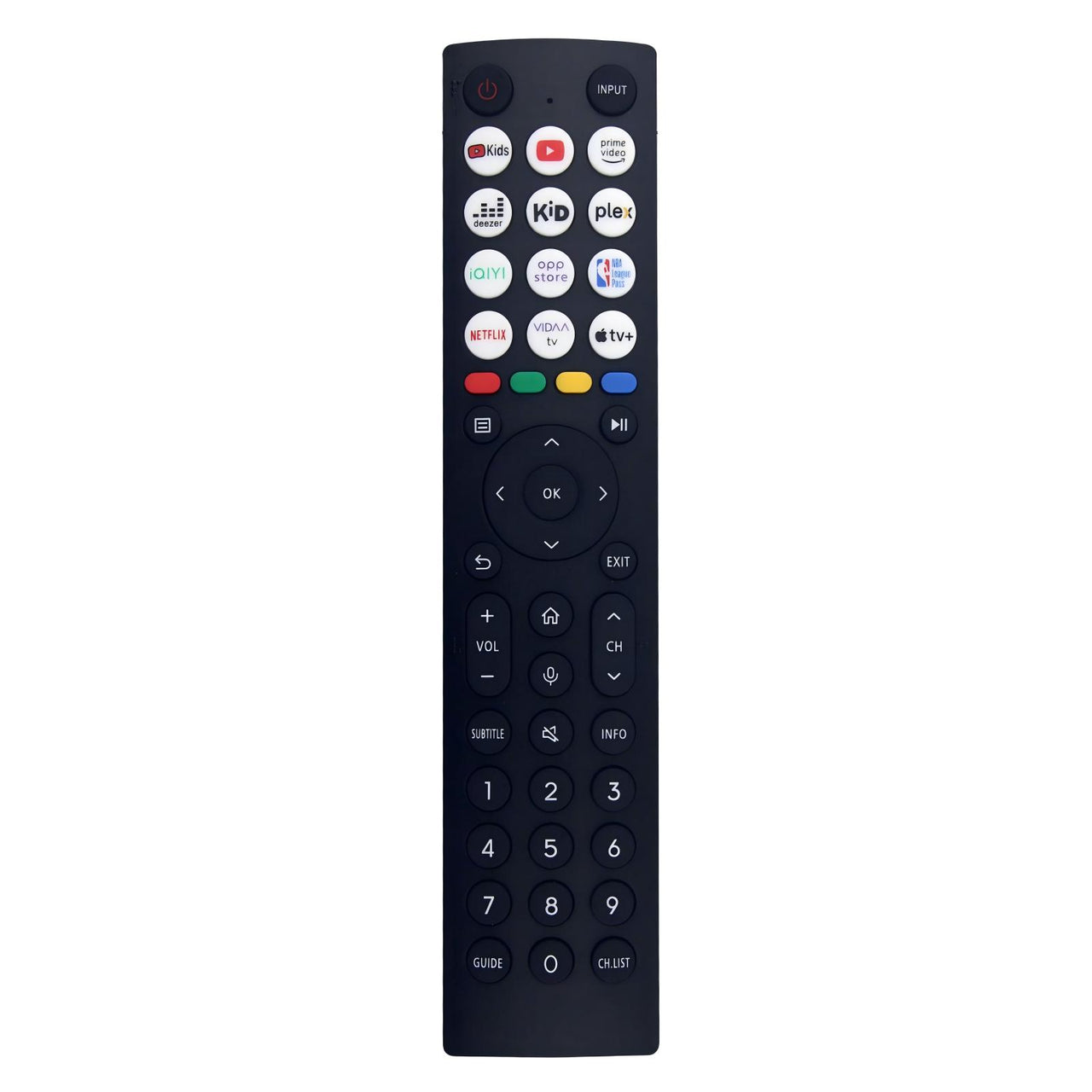 ERF2H36H Replacement Remote For Hisense Televisions (Without Voice Control）