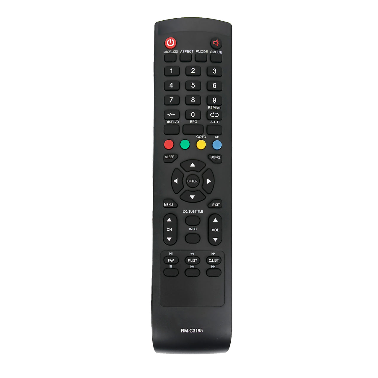RM-C3195 RM-C3196 Replacement Remote for JVC Televisions