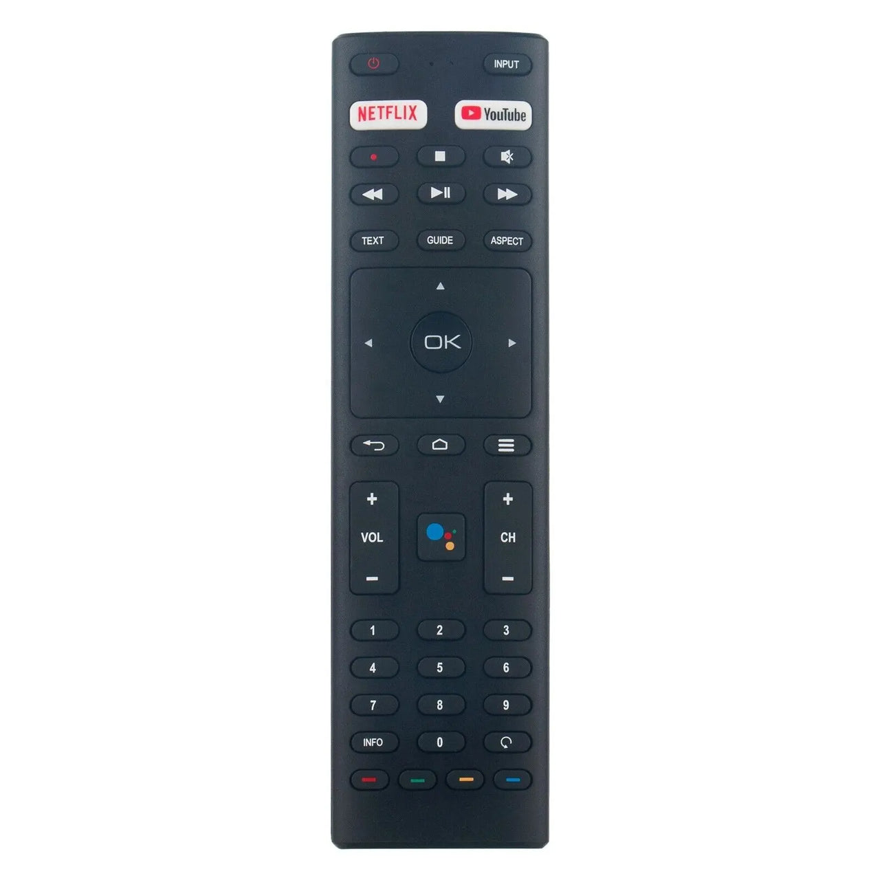 RM-C3369 RM-C3416  Replacement Voice Remote for JVC/ Konka 4K UHD Android TVs