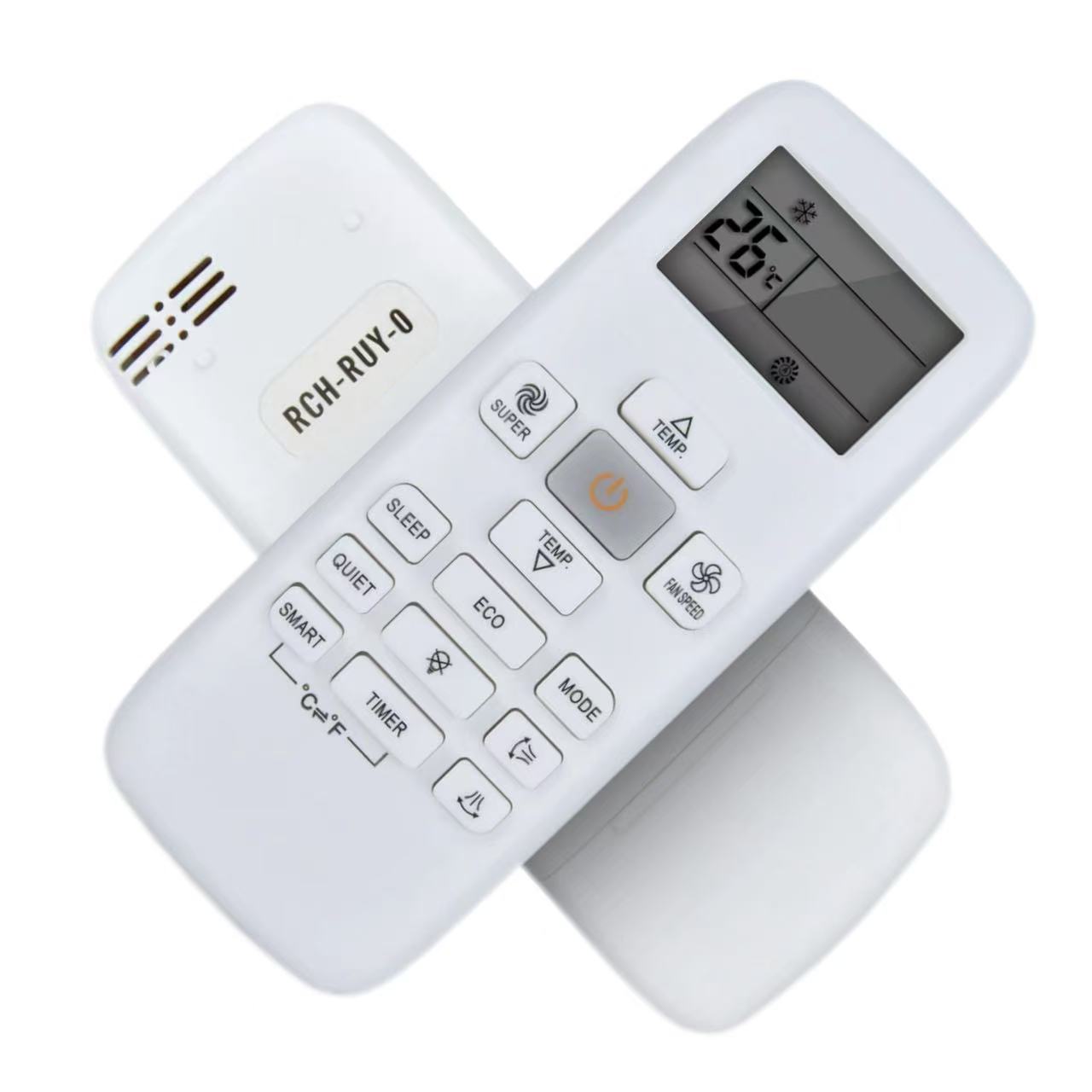 RCH-RUY-0 Replacement Remote for Hisense WDSTAB-12HRN1 Air Conditioners