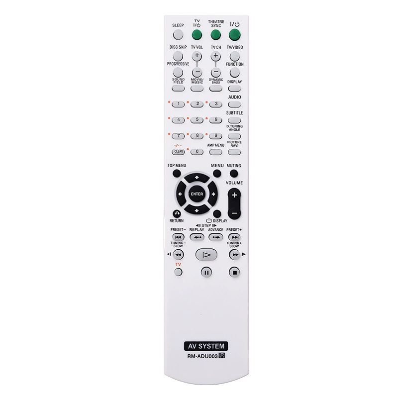RM-ADU003 Replacement Remote for Sony Home Theatre Systems