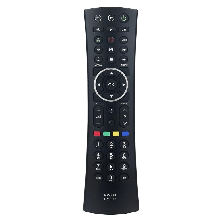 RM-108U RM-109U Replacement Remote for Humax Freesat Televisions