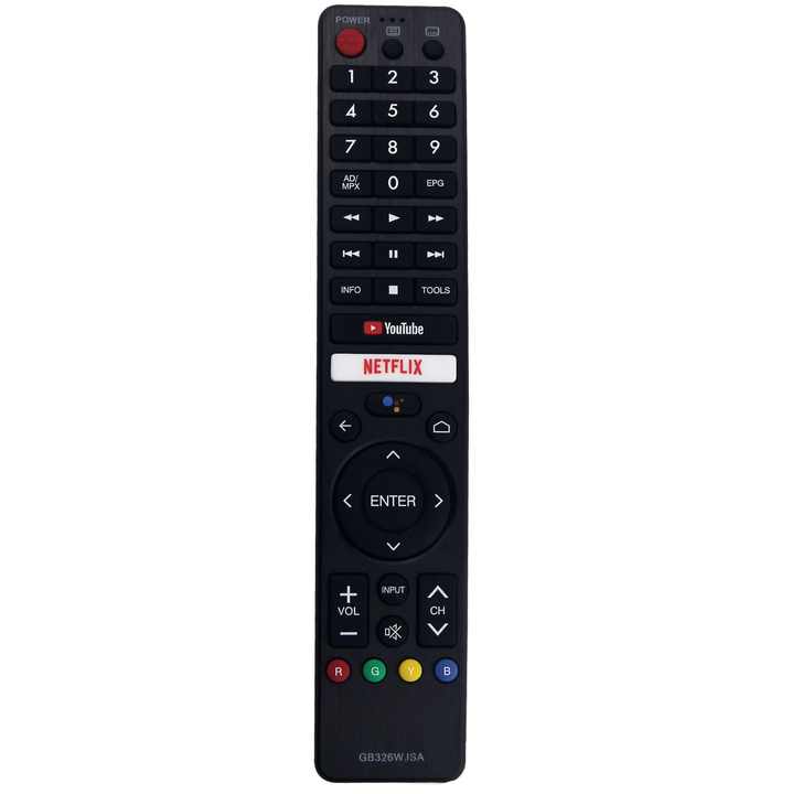 GB326WJSA IR Replacement Remote for Sharp Televisions (Without Voice Control)