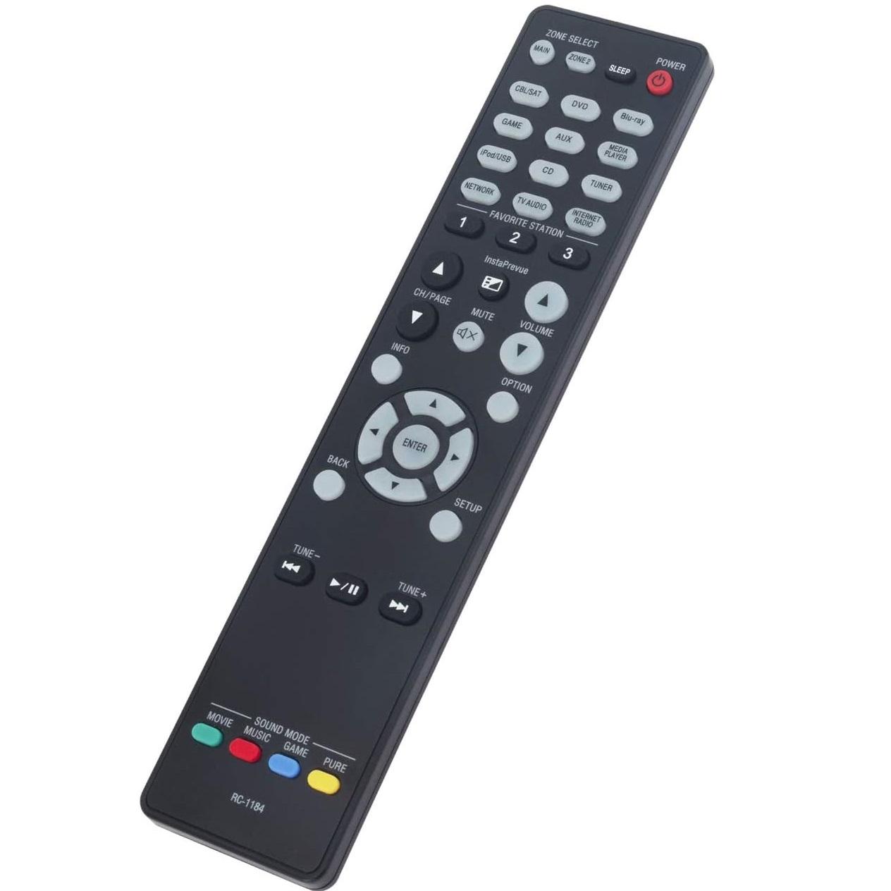 Telecomando RC-1184 per Denon RC-1183 AVR-X3000 AVR-X2000 AVR-E400 AVR-2313 AVR-S800CI ricevore AV 44 Telecomando RC-1184 per Denon RC-1183 AVR-X3000 AVR-X2000 AVR-E400 AVR-2313 AVR-S800CI ricevore AV 44
