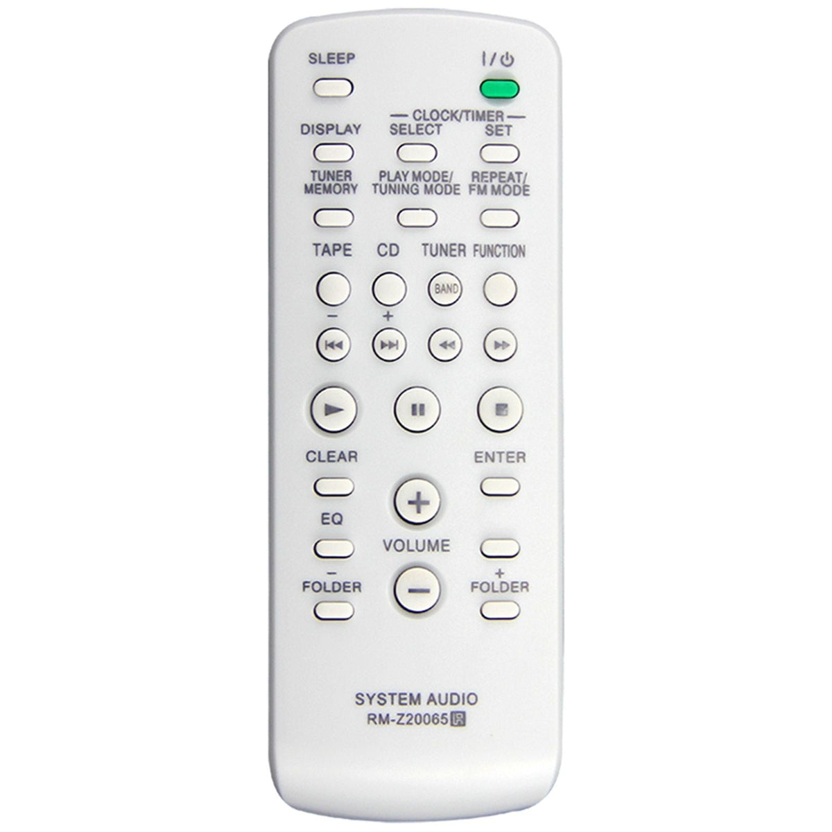 RM-Z20065 Replacement Remote for Sony Audio Systems