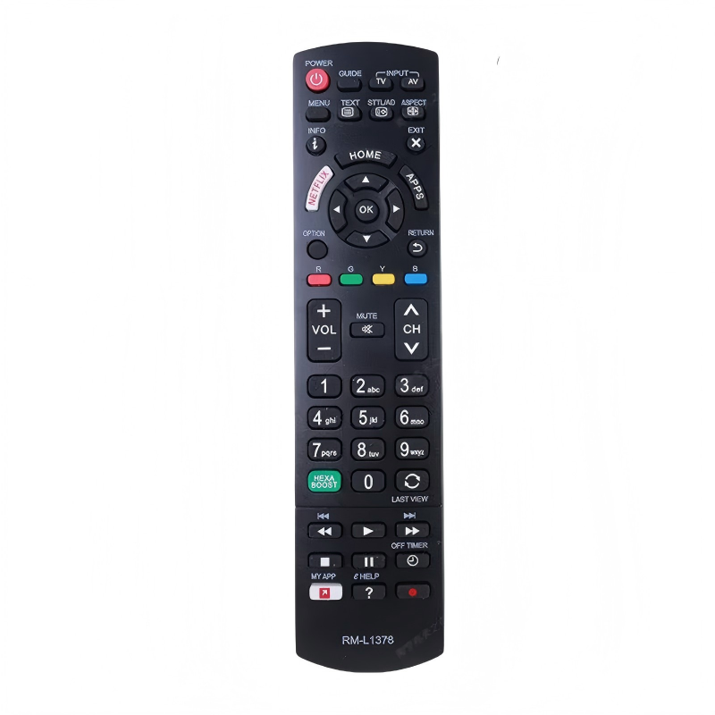 RM-L1378 Replacement Remote for Panasonic N2QAYB000240 N2QAYB000487 Televisions