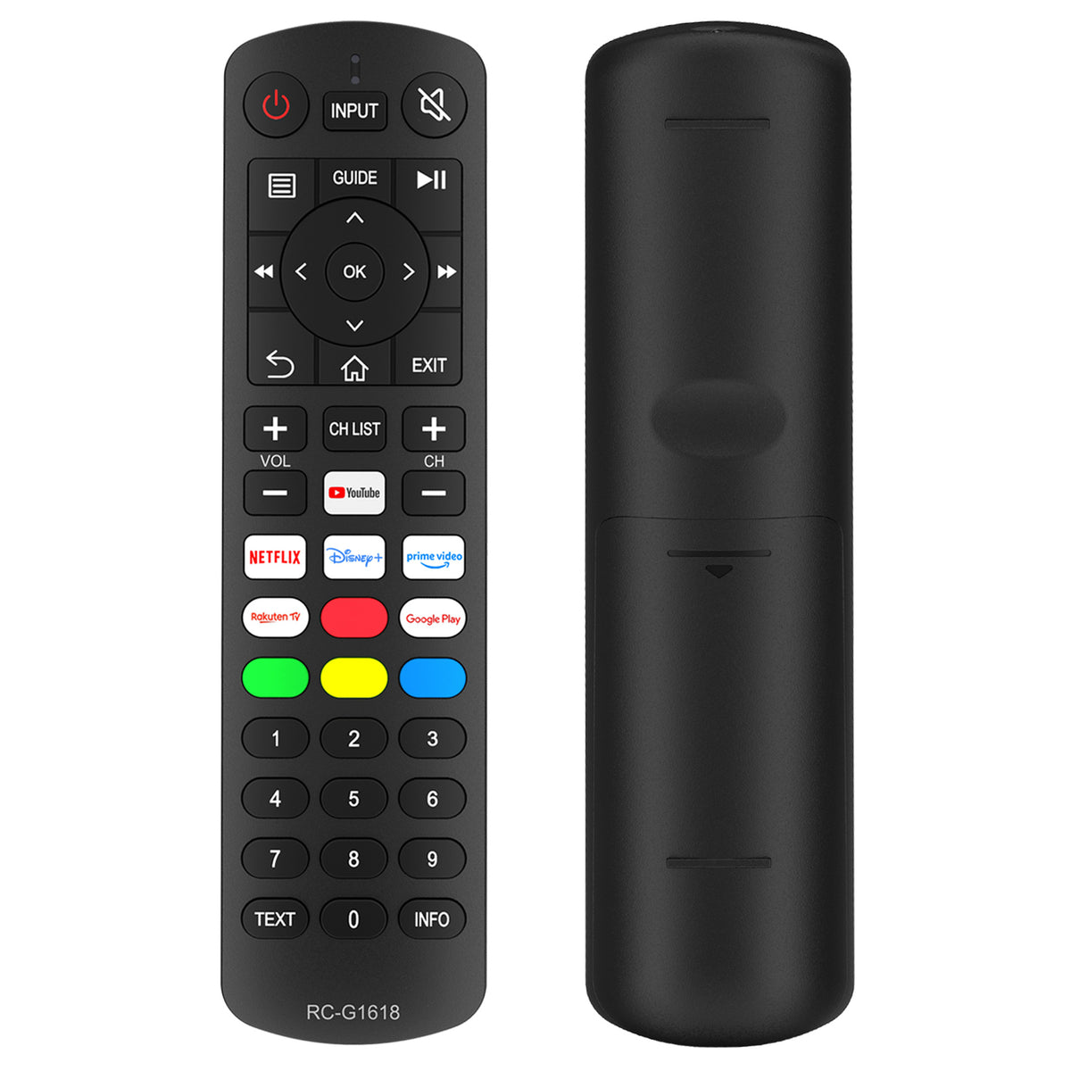 G1618 Universal Replacement Remote for Hisense Smart Televisions