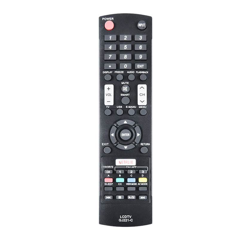 GJ221-C Replacement Remote for Sharp Televisions