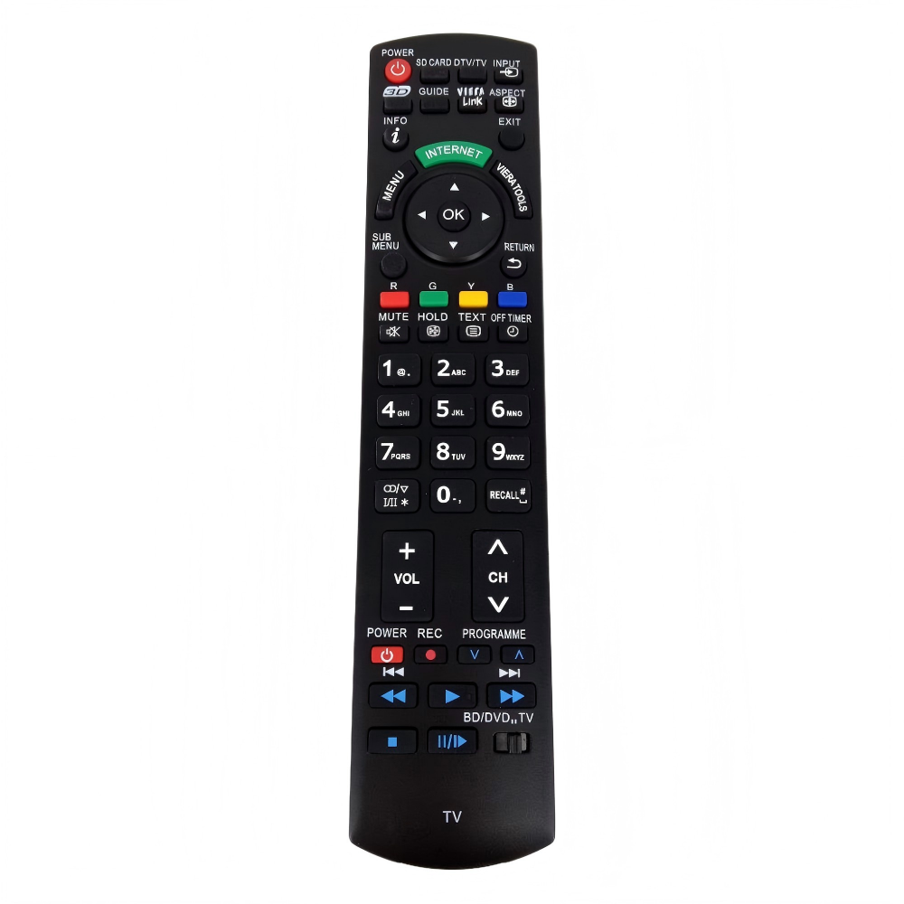 N2QAYB00659 Replacement Remote for Panasonic DVD Televisions