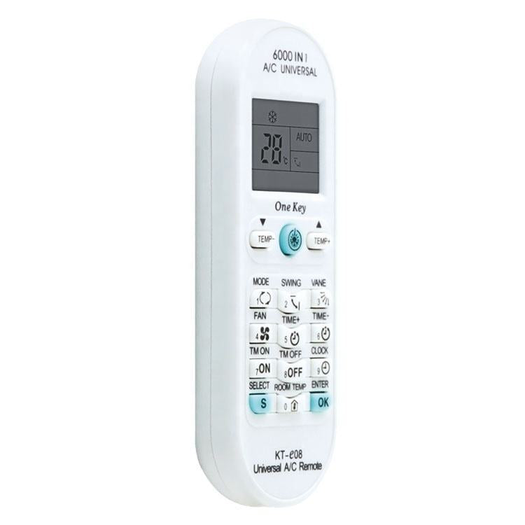 6000 in 1 Universal KT-E08 Replacement Remote for Air Conditioners