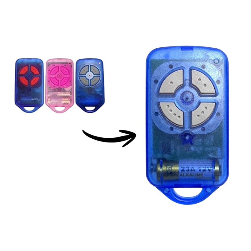 Garage Door Replacement Remote for ATA PTX4 CRX-1 CRX-2 433MHz