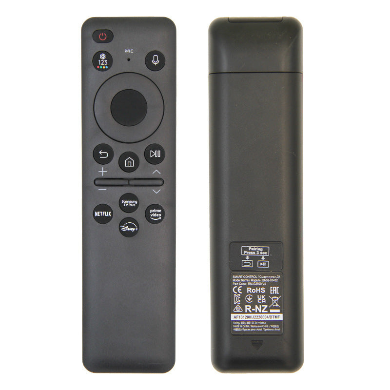 BN59-01455A BN59-01455E With Voice Replacement Remote for Samsung Televisions (No Solar - Battery Powered)