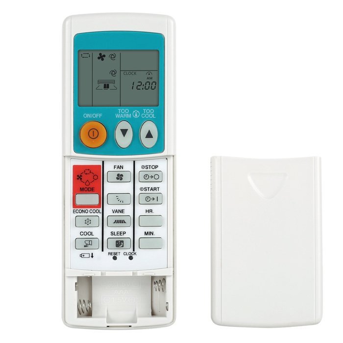 Replacement Remote for Mitsubishi MSZ-A30YV MSZ-A26YV MSZ-A24YV MSZ-A18YV MS-07NV MS-09NW Air Conditioners