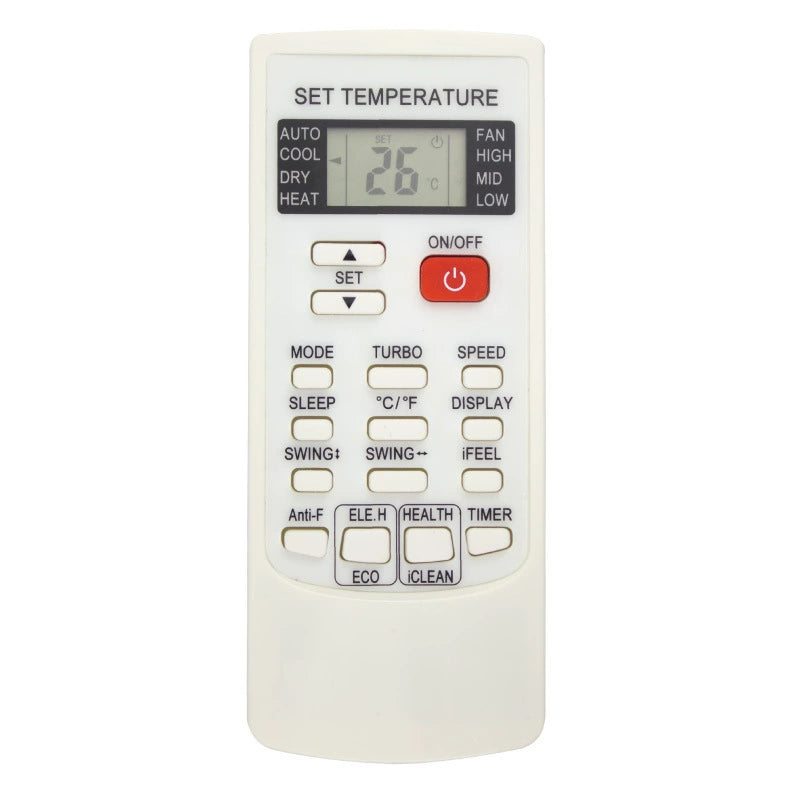 Replacement Remote for Kogan KAWFSAC70UA KAWFSAC52UA KASSAC80R3A U001 Split Air conditioners