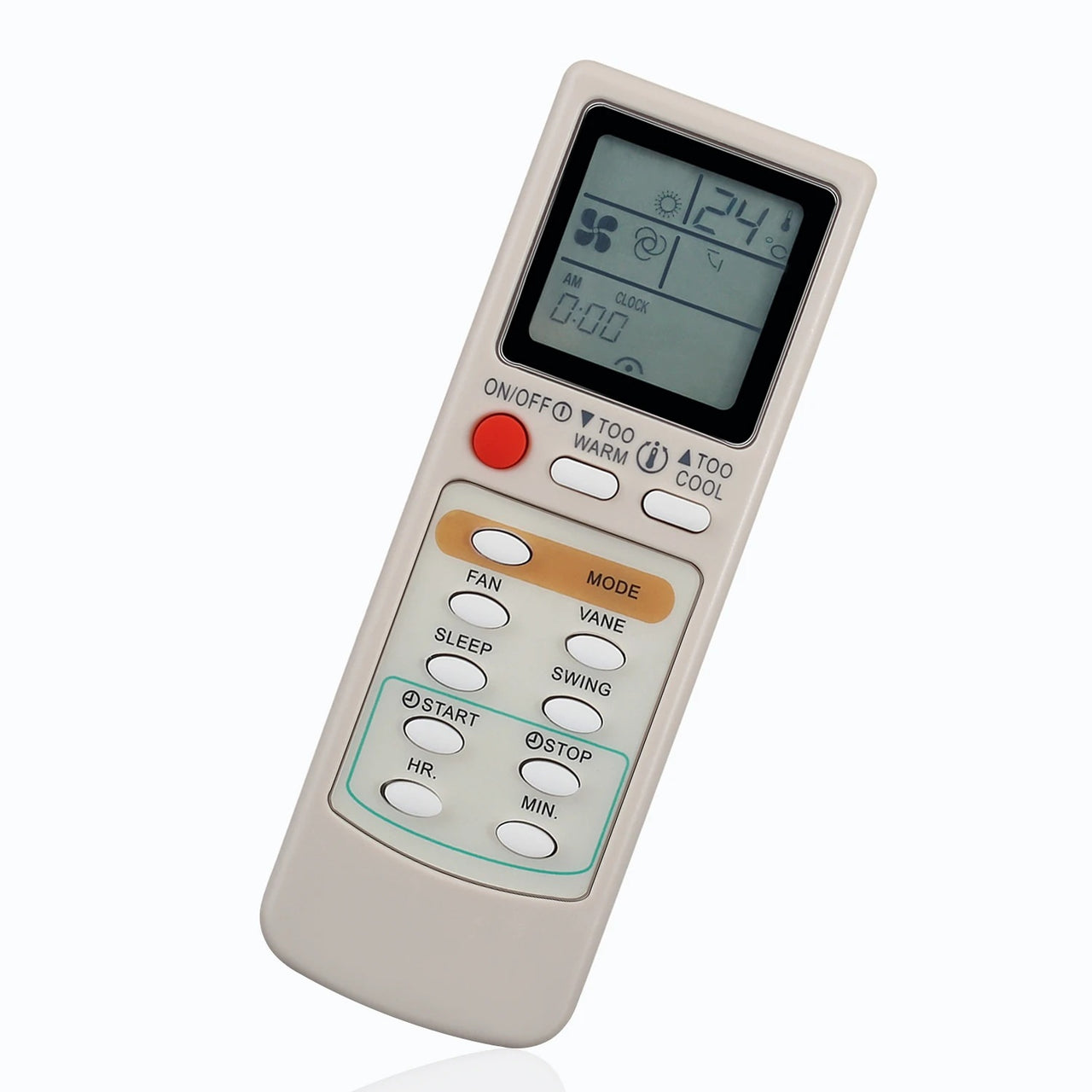 MSH-09NV Replacement Remote for Mitsubishi Air Conditioners