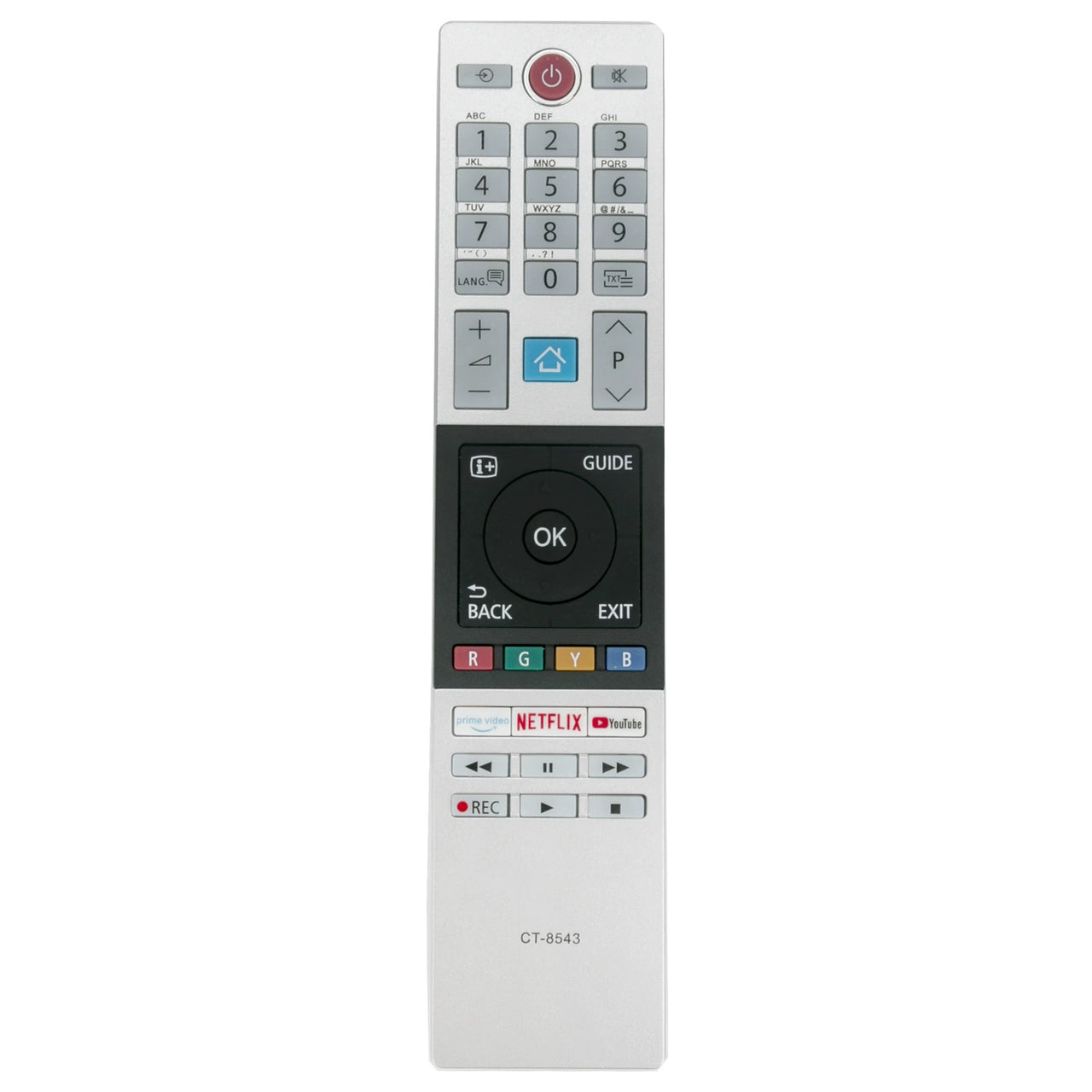 CT-8543 Replacement Remote for Toshiba Televisions