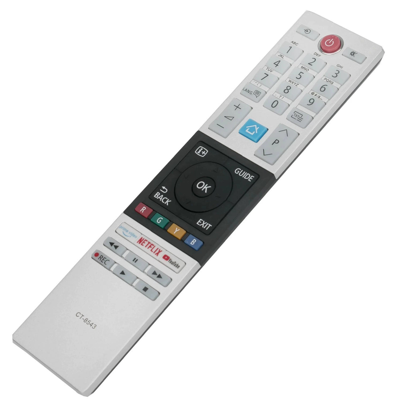 CT-8543 Replacement Remote for Toshiba Televisions