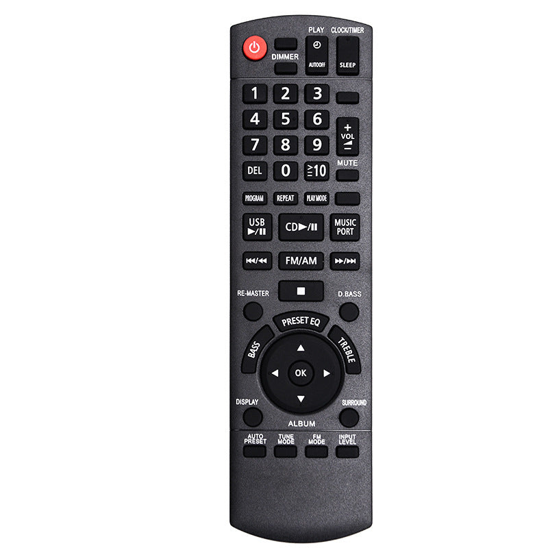N2QAYB000555 Replacement Remote for Panasonic Audio Systems