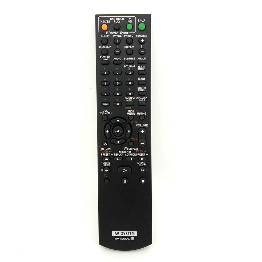 RM-ADU007 Replacement Remote for Sony AV Systems