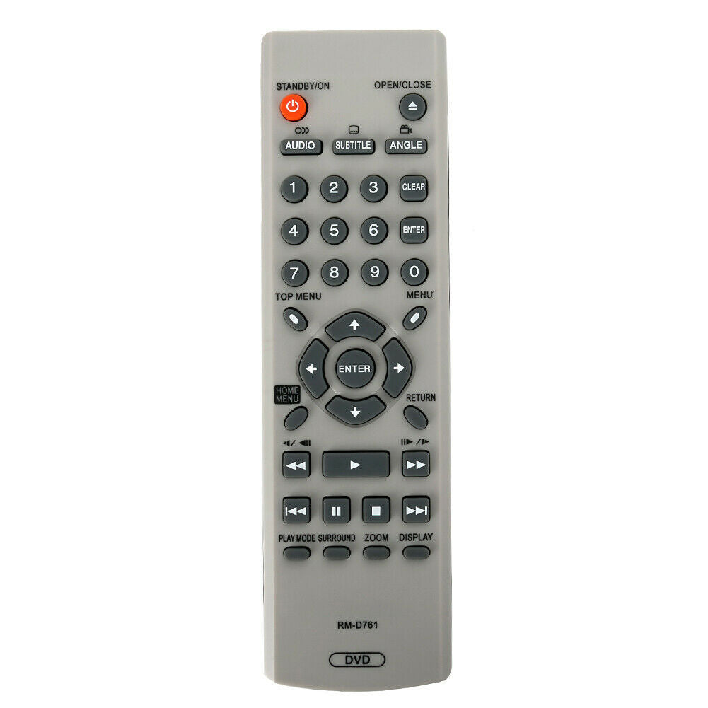 RM-D761 Replacement Remote for Pioneer DVD Player DV-300-K DV-300 DV-393-S