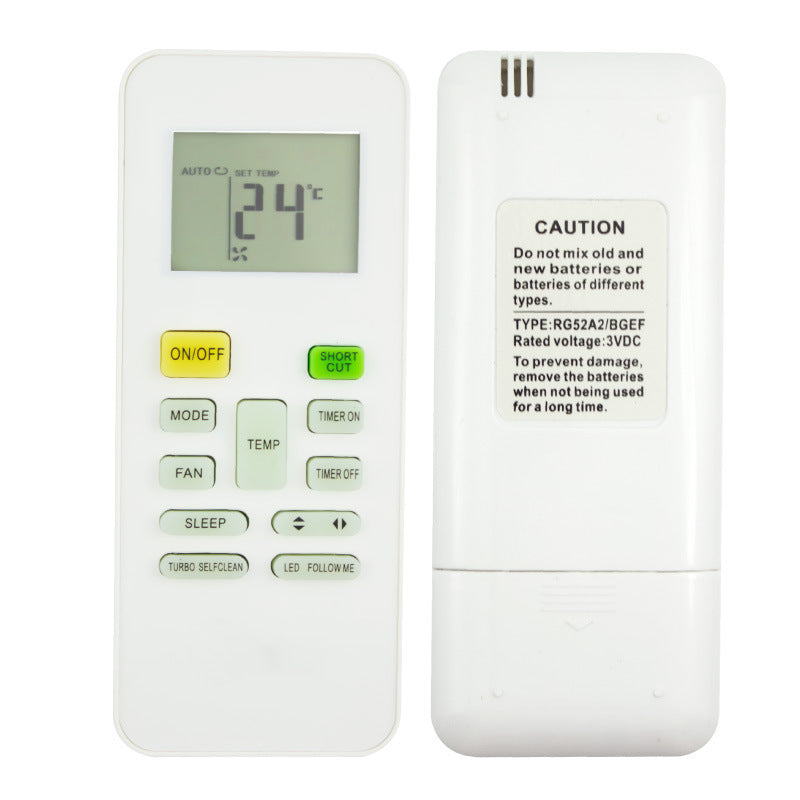 RG52A2/BGEF RG52A8/BGEF Replacement Remote for Direct/Midea Air Conditioners