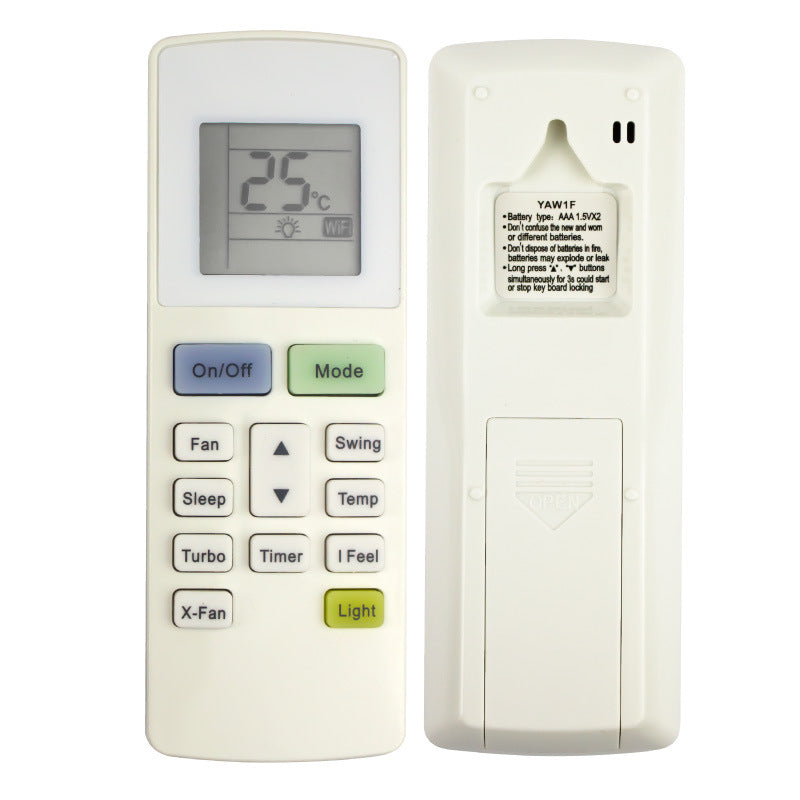 YAW1F Replacement Remote for Gree/Montana/Daitsu/Hiyasu Air Conditioners