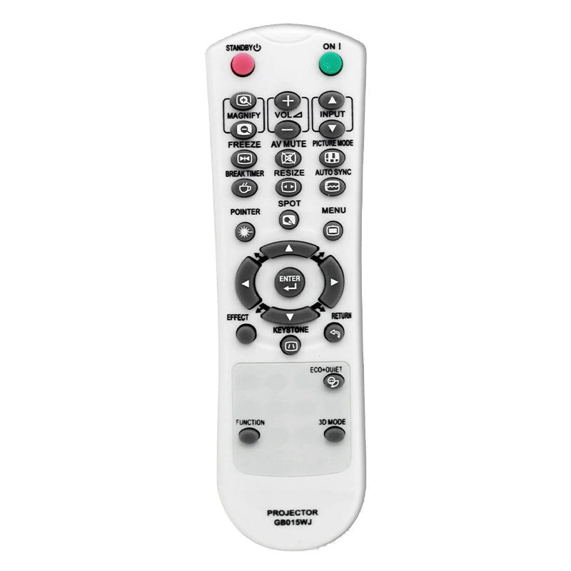 GB015WJ Replacement Remote for Sharp Projectors