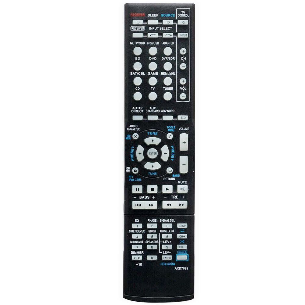AXD7692 Replacement  Remote for Pioneer AV Receivers