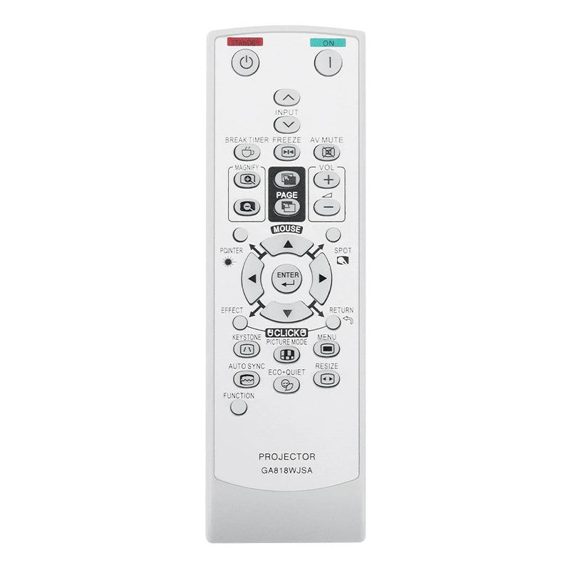 GA818WJSA Replacement Remote for Sharp Projectors