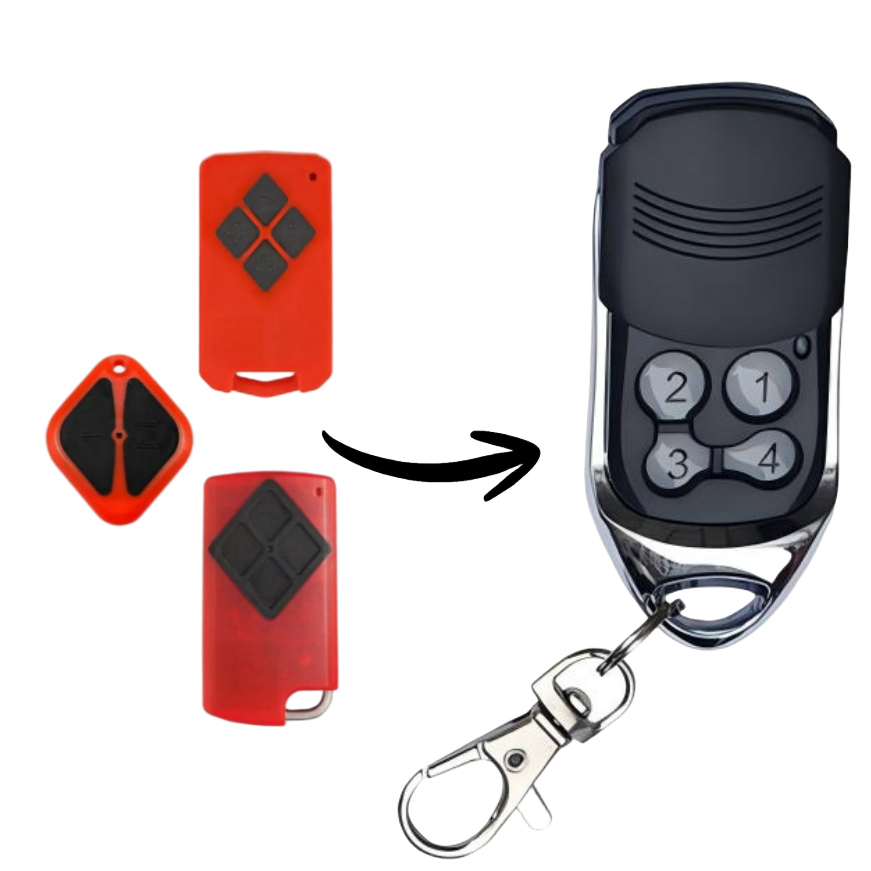 Garage Door Replacement Remote for BND TB2 TB4 TB5 433MHz
