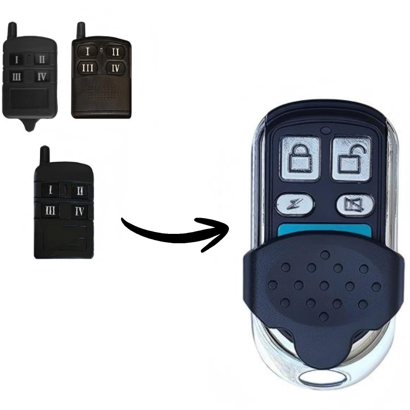 Garage Door Replacement Remote for ECA 81CR 821CR 433MHz