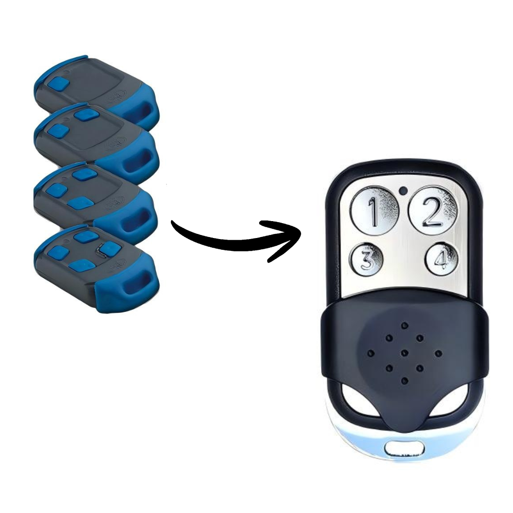 Garage Door Replacement Remote for Centsys/Centurion NOVA D2 D3 D5 433MHz