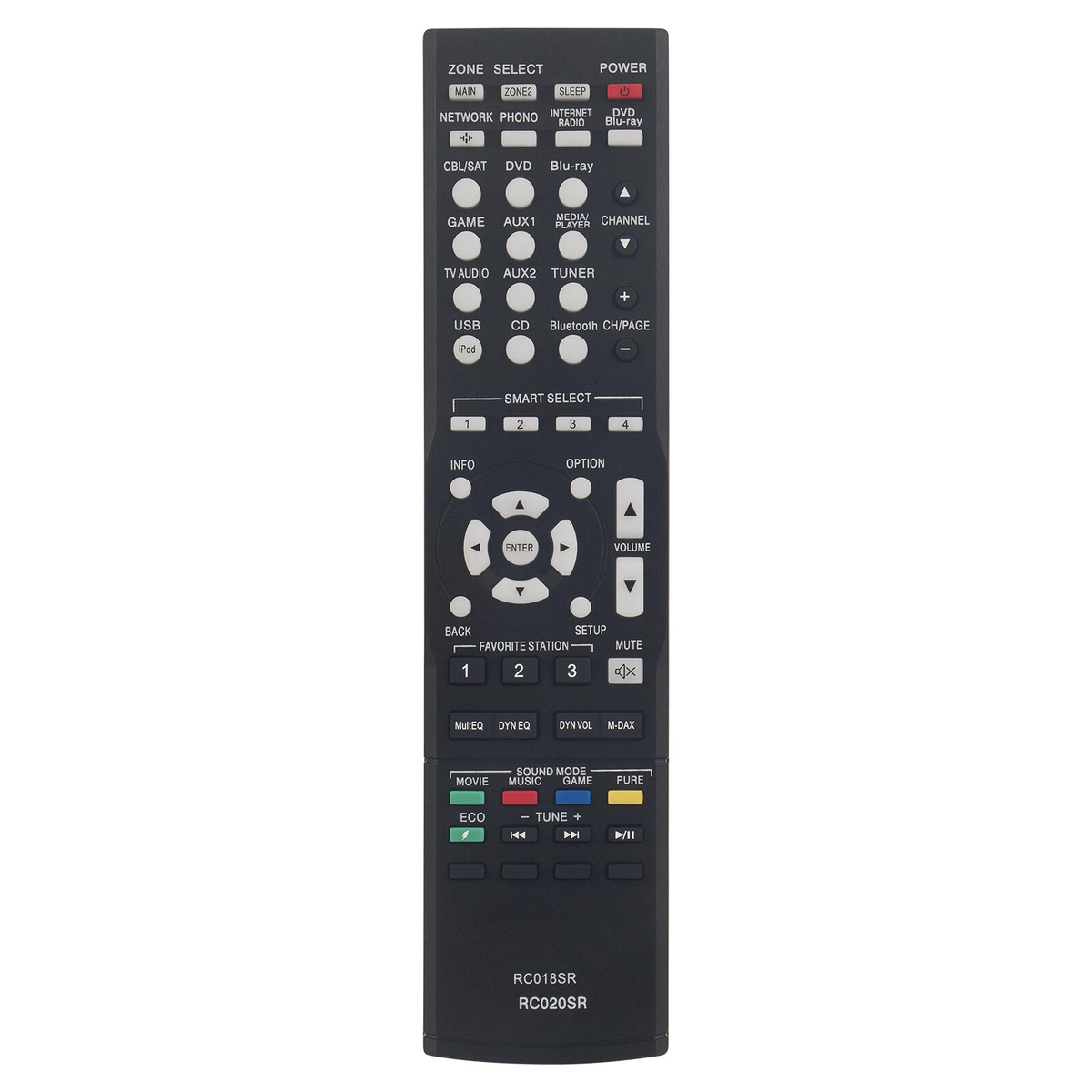 Remote Control Unit Rc027sr RC018SR RC020SR Replacement Remote for MARANTZ AV Receivers