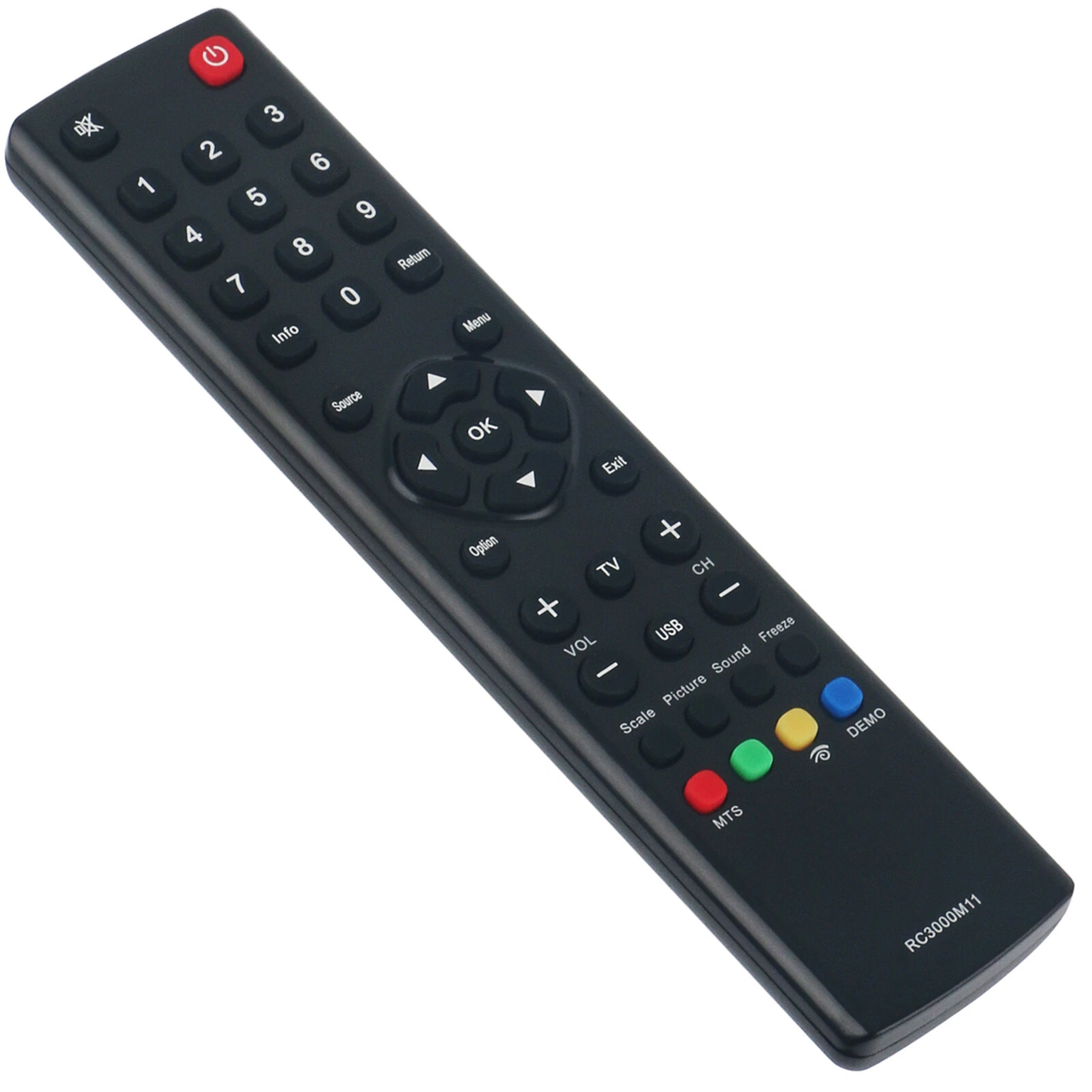 RC3000M11 Replacement Remote for KALLEY TCL Televisions