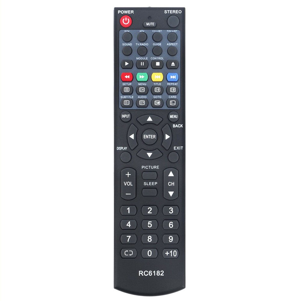 Replacement Remote for ALLURE TEAC Televisions AL-32LCD AL-42LCD AL-47LCD TV AL-19LCDVD AL-26LCD