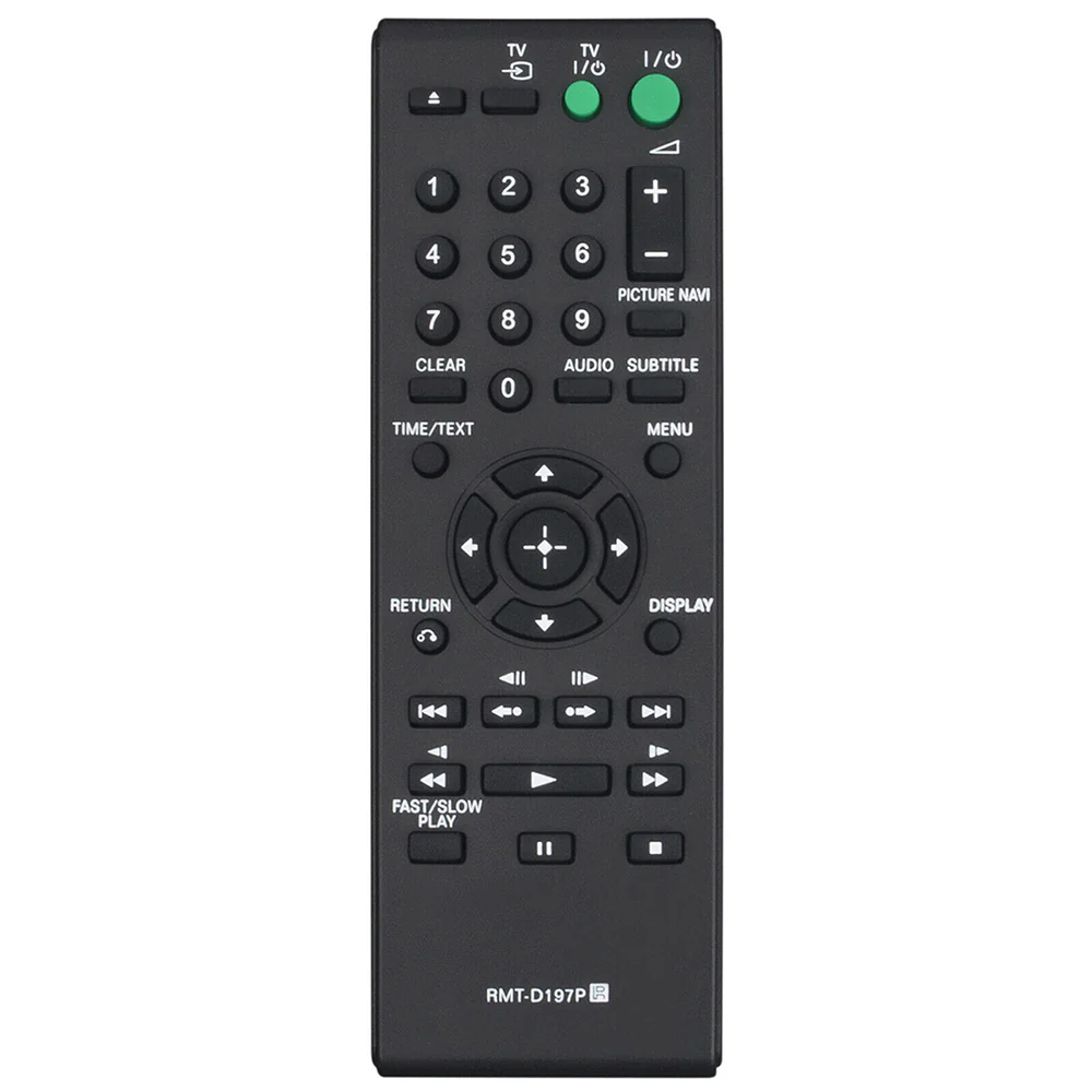 RMT-D197P Replacement Remote for Sony DVD Players