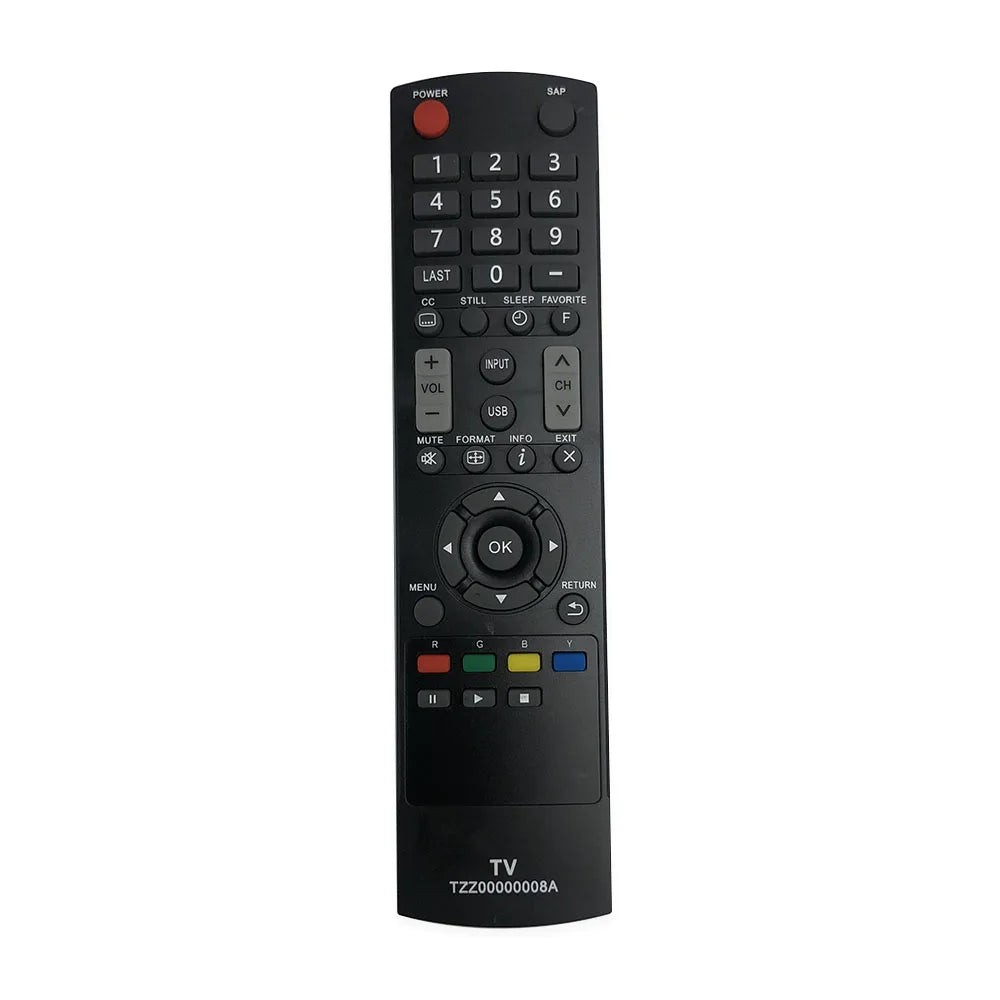 TZZ00000008A Replacement Remote for Panasonic Televisions