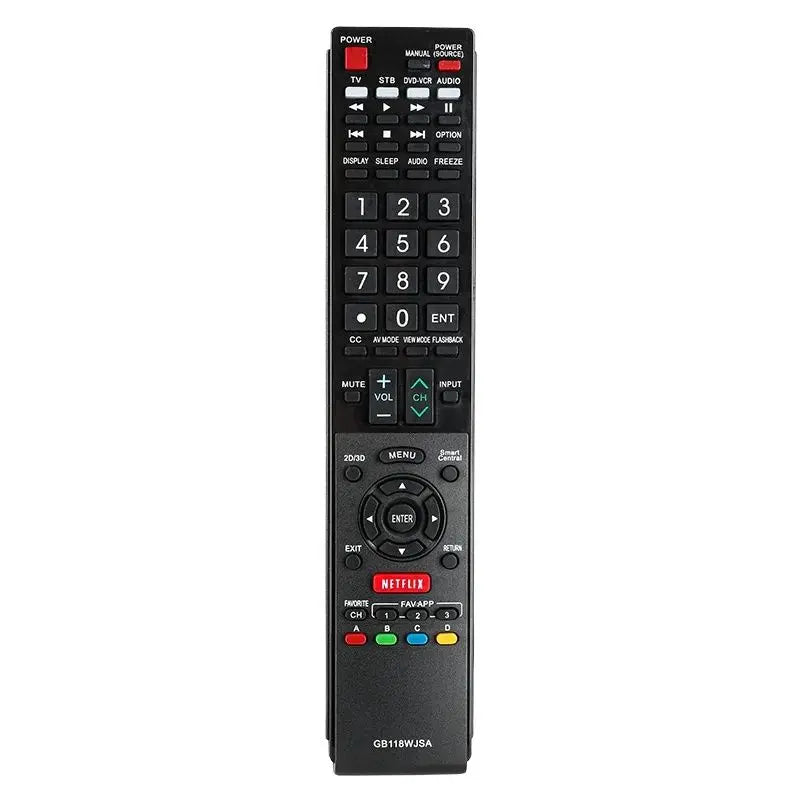 GB118WJSA Replacement Remote for Sharp Televisions
