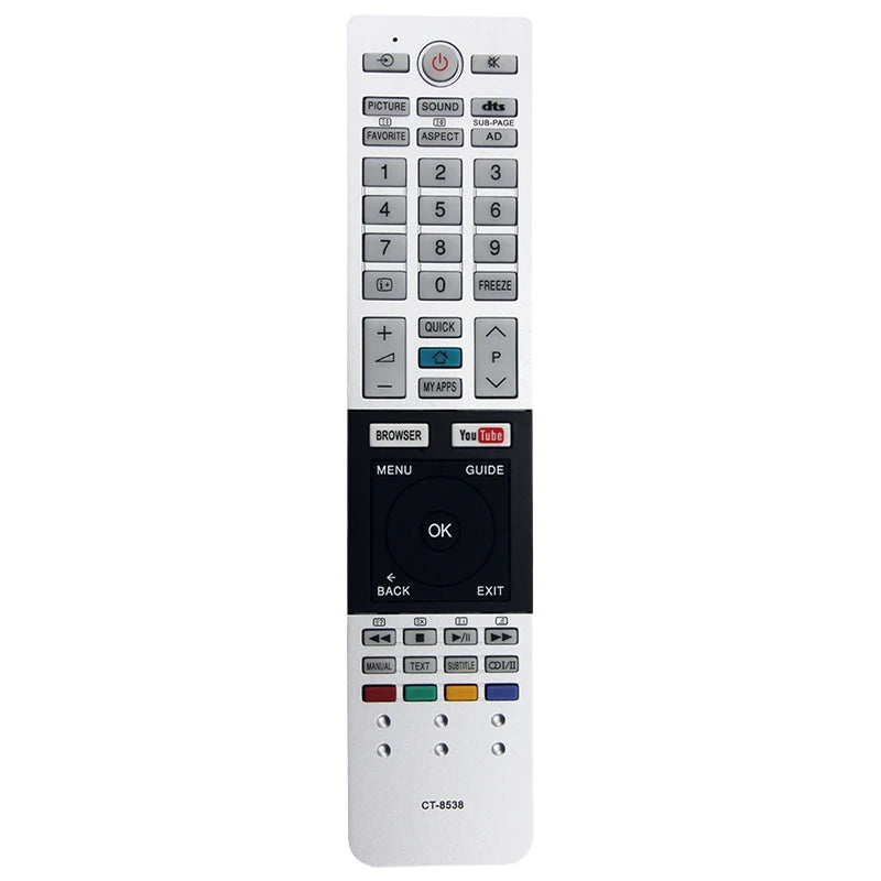CT-8538 Replacement Remote for Toshiba Televisions