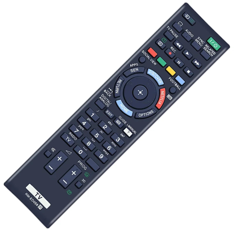 RM-ED058 Replacement Remote for Sony Televisions