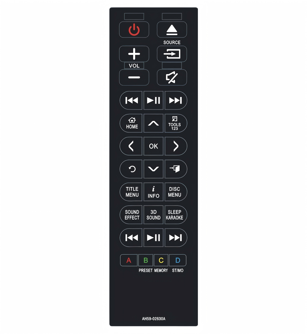 AH59-02630A Replacement Remote for Samsung HT-H6550WM HT-H7750WM Televisions