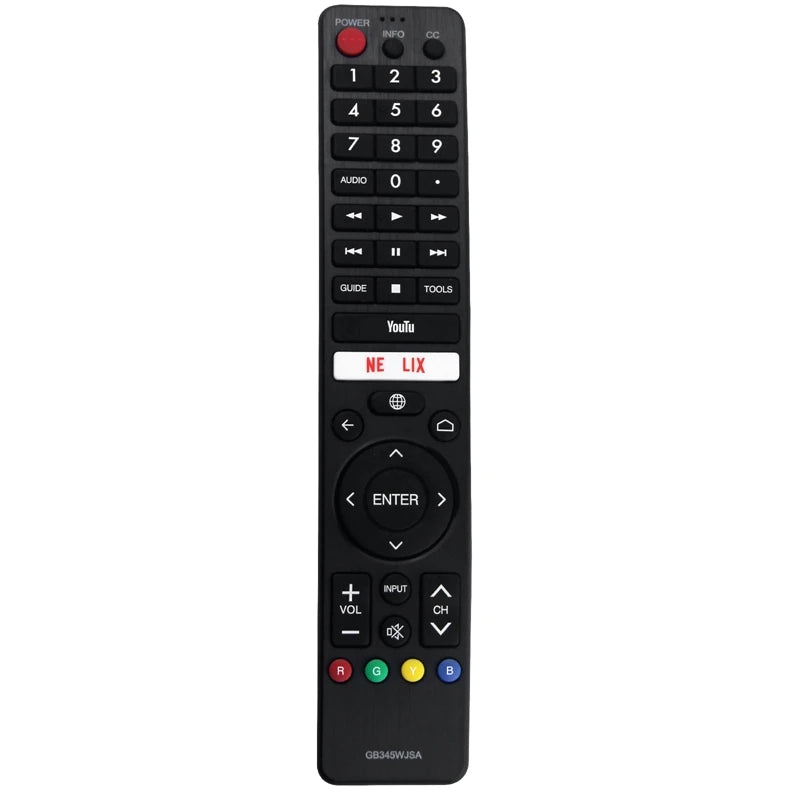 GB345WJSA IR Replacement Remote for Sharp Televisions (Without Voice Control)