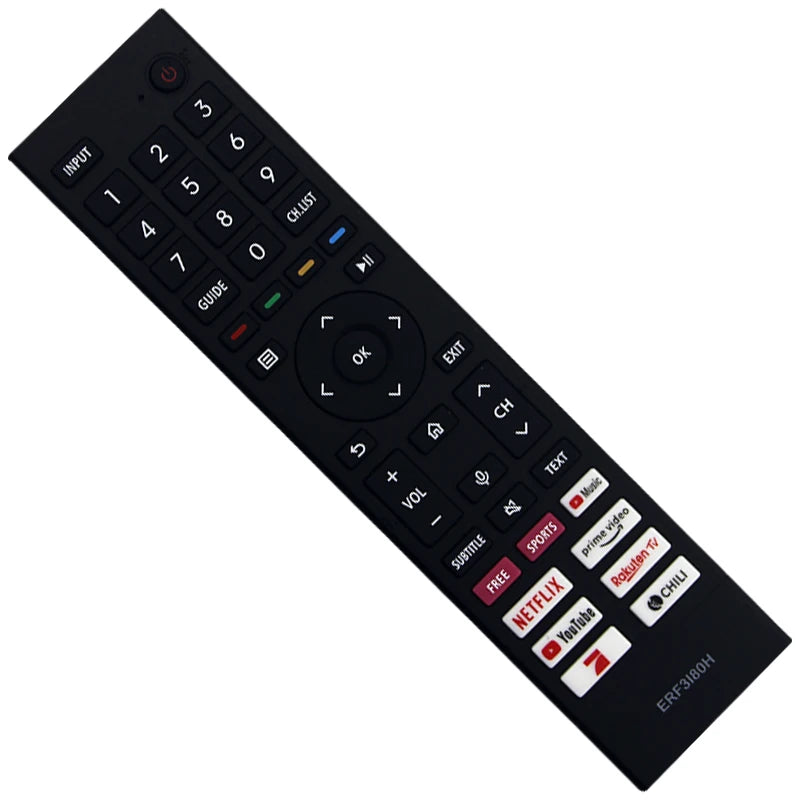 ERF3I80H Replacement Remote for Hisense Android Televisions