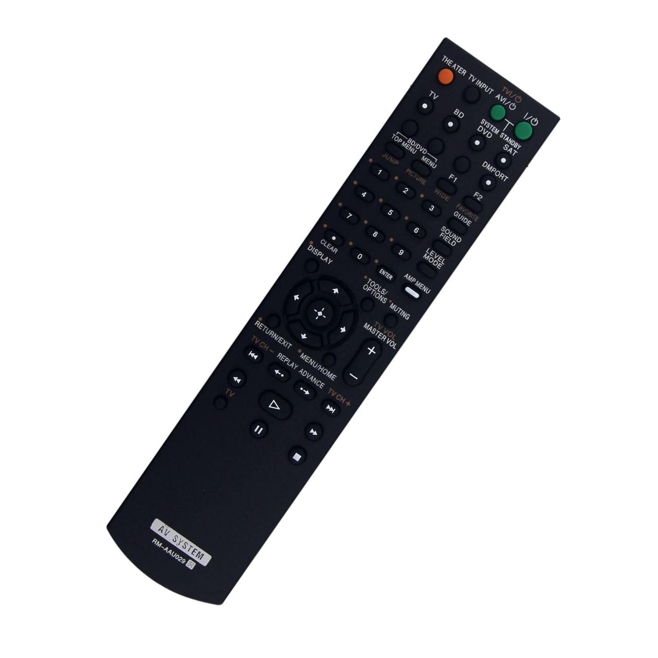 RM-AAU029 Replacement Remote for Sony Home Theatre Systems
