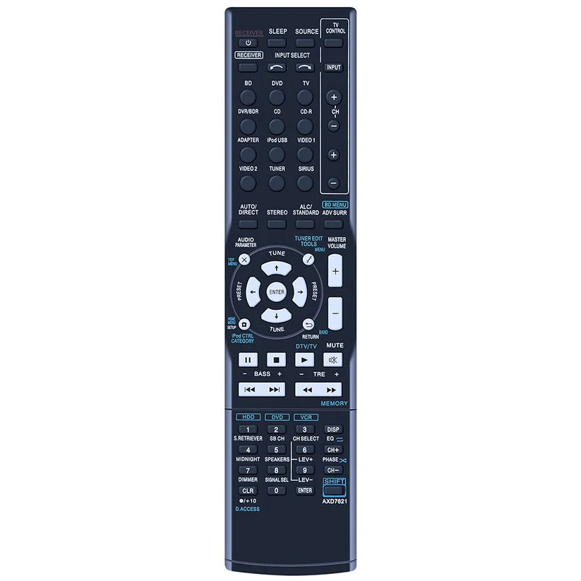 AXD7621 Replacement Remote for Pioneer AV Receivers