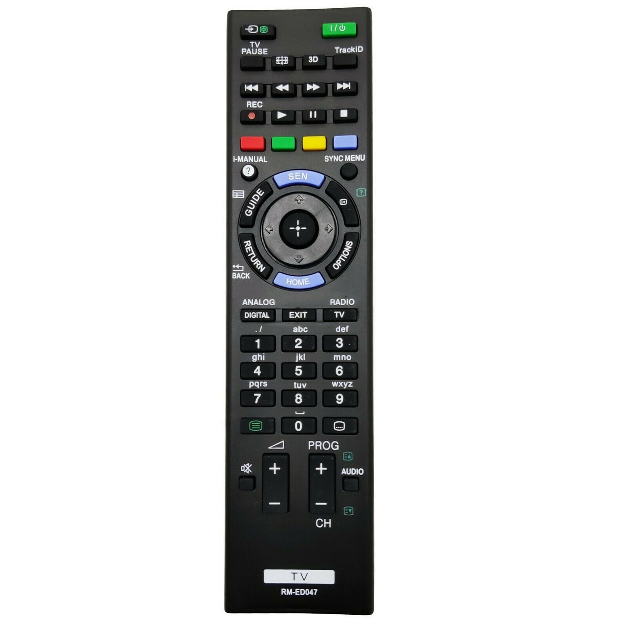 RM-ED047 Replacement Remote for Sony Televisions