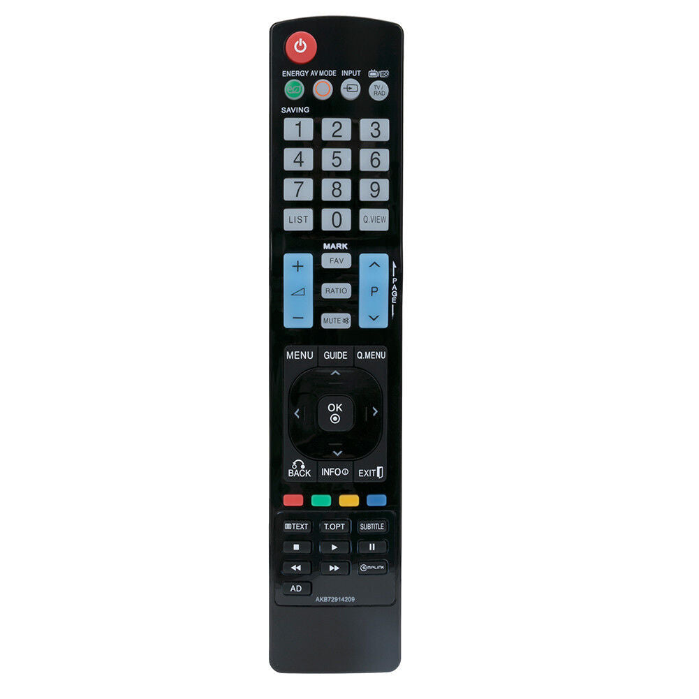 AKB72914209 Replacement Remote for LG Televisions 50PJ650/50PK250/50PK350/50PK550