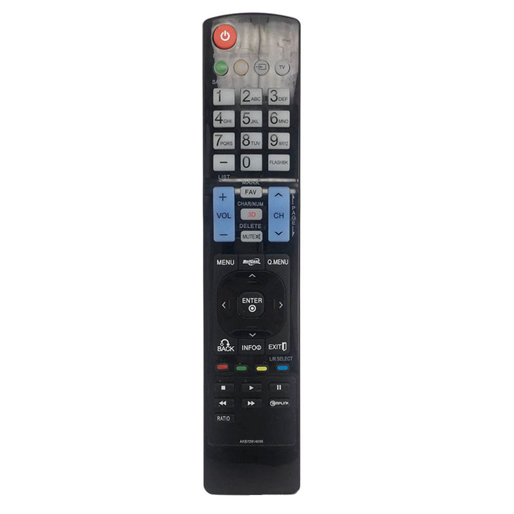 AKB72914036 Replacement Remote for LG Televisions